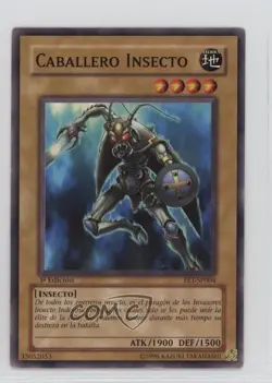 Insect Knight Spanish 1st Ed. YuGiOh Flaming Eternity #FET-SP004 2005 - Image 1