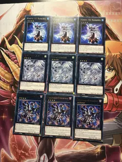 Yugioh! Generisches Rang 4 XYZ Lot - Playsets, 27 Karten 1. Auflage - Deutsch - Image 2