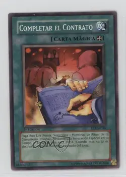 Fulfillment of the Contract Spanish 1st Ed. YuGiOh Flaming Eternity #FET-SP046 - Image 1