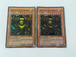 x2 Sanga of the Thunder MRD-025 Super Rare - MP - OG Print - Yugioh - Image 1