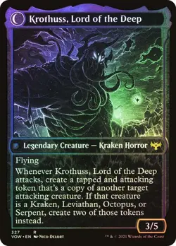 Magic The Gathering MTG RUNO STROMKIRK SHOWCASE FOIL Innistrad: Crimson Vow NM - Image 2