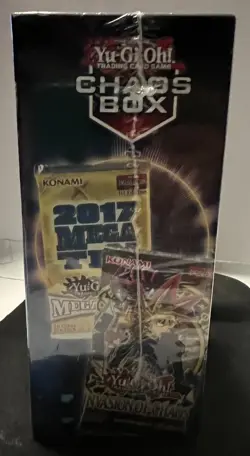 NEW Yugioh Chaos Box 2022 1 Legacy Pack 1 Mega Pack 3 Booster Packs 728192538209 - Image 2