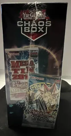 NEW Yugioh Chaos Box 2022 1 Legacy Pack 1 Mega Pack 3 Booster Packs 728192538209 - Image 4