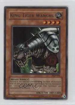 King Tiger Wanghu YuGiOh Pharaonic Guardian #PGD-004 2003 - Image 1