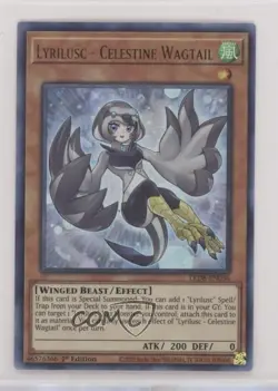 Lyrilusc - Celestine Wagtail 1st Ed. YuGiOh Legendary Duelists: Synchro Storm - Image 1