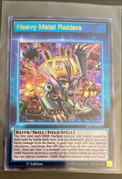 Heavy Metal Raiders 1st Ed. YuGiOh Speed Duel: Scars of Battle #SBSC-ENS01 - Image 2