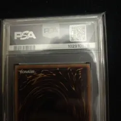 YuGiOh Gaia the Fierce Knight PSA10 Blue Secret Rare Japan Collector Card - Image 3