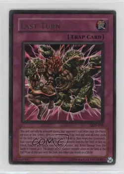 Last Turn 1st Ed. YuGiOh Legacy of Darkness #LOD-099 2003 - Image 1
