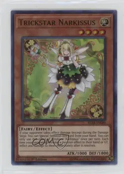 Trickstar Narkissus (UR) 1st Ed. YuGiOh Battles of Legends: Relentless Revenge - Image 1