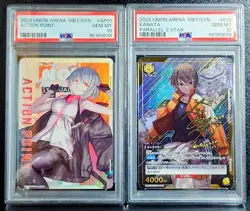 PSA10 Noir Kanata Synduality Union Arena SR Parallel Card 3 - Image 1