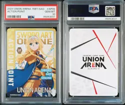 SAO Union Arena Alice AP PSA 10 Card One Owner No - Image 3