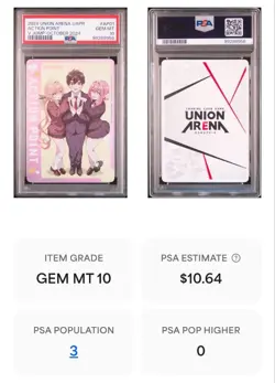 PSA10 Union Arena 100 Mysteries Promo Jump Card 2024 Limited - Image 4
