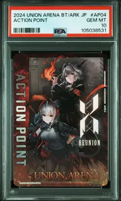 Arc Knights Union Arena AP04 PSA10 UniAri Card Ultra Rare Mint - Image 1