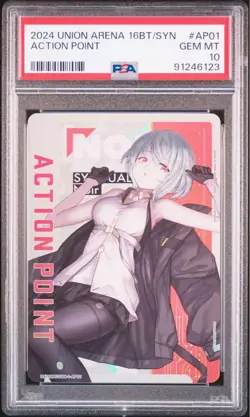 Union Arena Noir AP PSA 10 Action Point Card Limited Edition - Image 1