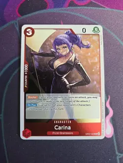 Carina OP07-005 R 500 Years in the Future One Piece Card FOIL TCG English NM - Image 1