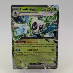Pokemon TCG Froslass EX 003/182 Paradox Rift Holo Rare Card NM+ - Image 1