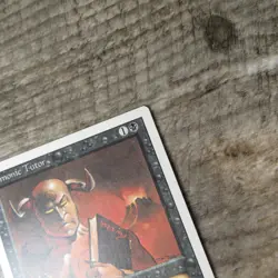 Magic The Gathering MTG Demonic Tutor Revised 3rd 1994 LP Excellent Ungraded - Image 4