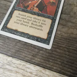 Magic The Gathering MTG Demonic Tutor Revised 3rd 1994 LP Excellent Ungraded - Image 5