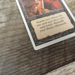 Magic The Gathering MTG Demonic Tutor Revised 3rd 1994 LP Excellent Ungraded - Image 2