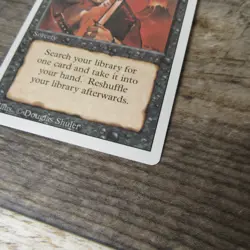 Magic The Gathering MTG Demonic Tutor Revised 3rd 1994 LP Excellent Ungraded - Image 5