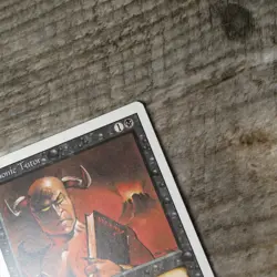 Magic The Gathering MTG Demonic Tutor Revised 3rd 1994 LP Excellent Ungraded - Image 4