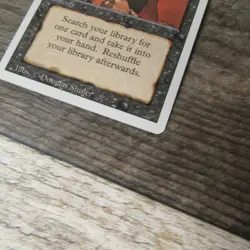 Magic The Gathering MTG Demonic Tutor Revised 3rd 1994 LP Excellent Ungraded - Image 5