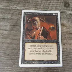Magic The Gathering MTG Demonic Tutor Revised 3rd 1994 LP Excellent Ungraded - Image 1