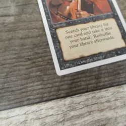 Magic The Gathering MTG Demonic Tutor Revised 3rd 1994 LP Excellent Ungraded - Image 2