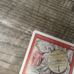 Magic The Gathering MTG Wheel Of Fortune Revised 3rd 1994 LP Excellent Ungraded - Image 3