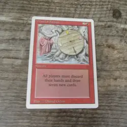 Magic The Gathering MTG Wheel Of Fortune Revised 3rd 1994 LP Excellent Ungraded - Image 1