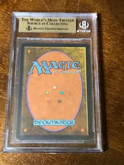 1994 MTG Magic The Gathering Revised Scrubland BGS 9.5 Gem Mint Dual Land - Image 2