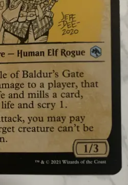 Krydle of Baldur's Gate #343 Forgotten Realms Legendary Creature MTG Magic - Image 4
