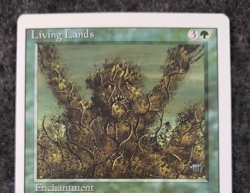 Living Lands Magic The Gathering Revised MINT MTG No play............ (DS3D1K6) - Image 3