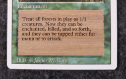 Living Lands Magic The Gathering Revised MINT MTG No play............ (DS3D1K6) - Image 5