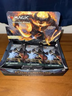 MTG *27x The Lord of the Rings: Tales of Middle-Earth Set Booster Packs* Magic - Image 2