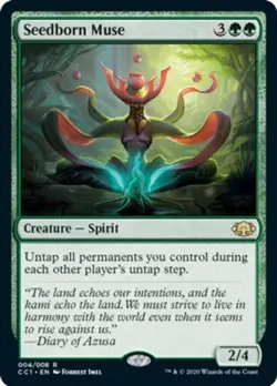 1 x Seedborn Muse - Commander Collection: Green - NM-Mint - MTG - Image 1