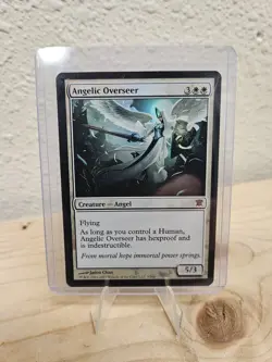 MTG Angelic Overseer Foil Card Innistrad Edition - Image 1