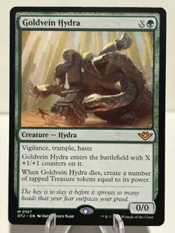 Goldvein Hydra 167 M Outlaws of Thunder Junction NM MTG - Image 1