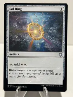 Sol Ring 129 U Commander: Bloomburrow NM MTG Magic the Gathering - Image 1
