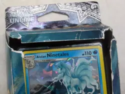 POKEMON SUN & MOON BURNING SHADOWS LUMINOUS FROST DECK (DAMAGED BOX) - Image 3