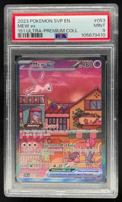 Pokemon S&V Black Star Promos Mew ex PSA 9 Mint #053 Quantity - Image 2