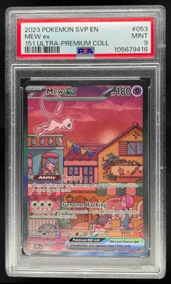 Pokemon S&V Black Star Promos Mew ex PSA 9 Mint #053 Quantity - Image 3