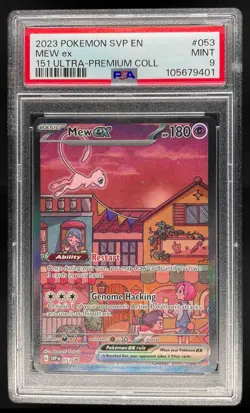 Pokemon S&V Black Star Promos Mew ex PSA 9 Mint #053 Quantity - Image 5