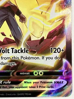 Pikachu VMAX NM TG17/TG30 Swsh11: Lost Origin Trainer Gallery Pokemon TCG Holo - Image 5