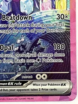 Terapagos ex NM SIR 170/142 Sv07: Stellar Crown Pokemon TCG Holo - Image 4