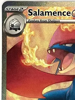 Salamence ex NM SIR 187/159 Sv09: Journey Together Pokemon TCG Holo - Image 3