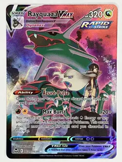 Rayquaza VMAX NM TG20/TG30 Swsh12: Silver Tempest Trainer Gallery Pokemon TCG - Image 1