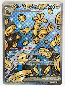 Gholdengo ex NM SIR 164/131 Sv: Prismatic Evolutions Pokemon TCG Holo - Image 1