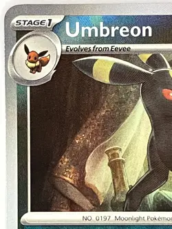Umbreon NM Master Ball Pattern 059/131 Sv: Prismatic Evolutions Pokemon TCG Holo - Image 3