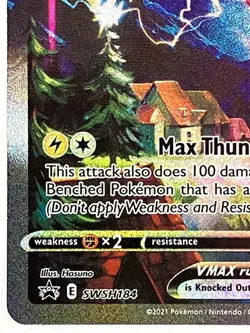 Jolteon VMAX NM SWSH184 SWSH: Sword & Shield Promo 184 Pokemon TCG Holo - Image 5